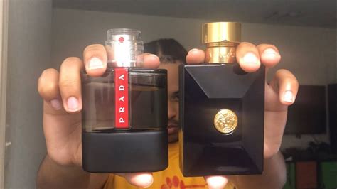 Prada Luna Rossa Carbon Vs Versace Dylan Blue (Fragrance .